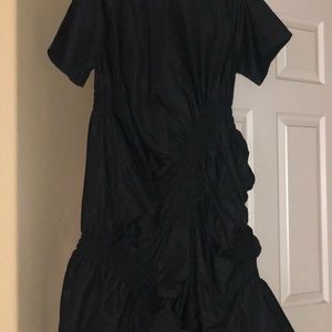 Black Symmetrical Dress